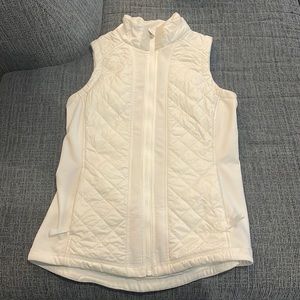 white vest.